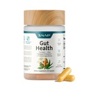 SNAP Gut Health Supplement - Turmeric, Aloe & Pylopass Probiotics - 17 Active Ingredients for Bloating Relief, Emésztőrendszeri támogatás és egészséges GI Tract - Diétás kiegészítés, 50 kapszula