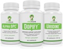 Dopamin Support Support Supplement Alpha GPC és Uridin - Neuro Boost Duo