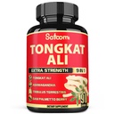 Satoomi 9in1 Tongkat Ali Root kivonat - Ashwagandha, Tribulus Terrestris - 90 kapszula 3 hónapig - Support Strength, Energy & Health Immune