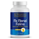 Rx Vitaminok renalis feline - Macska Vese Támogatás Tej Thistle macskáknak - Gyulladáscsökkentő macskák - Növeli a macska antioxidáns egészség és a macska máj támogatás - Macska Immunbooster - 120 kapszula