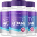 Rize laborok Keto extrém kapszulák, Keto extrém zsírégető kiegészítés, Keto extrém a teljes test egészségét, Keto extrém maximális hatáserősség képlet (180 kapszula) (3-as csomag)