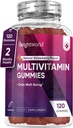 WeightWorld Adult Multivitamin Gummis - 120 Men's Gummy Multivitamins mit Nährstoffen für täglichen Wohlbefinden - Vegetarian Women's Gummy Vitamin (2-Month Supply) - Non-GMO, Lactose-Free & Gluten-Free
