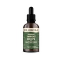 Dr. Mercola herbal torok cseppek Slippery Elm diétás kiegészítés, természetes ízesítők, 30 szervadékok, 2 fl oz (60 ml), GMO mentes, glutén mentes, szója mentes