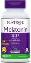 Natrol Time- Release Melatonin 5 mg, Diétás kiegészítés a nyugalmi alváshoz *, 100 tabletta (2-es csomag), 200 napos ellátás