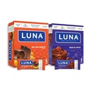 LUNA Bar - Variety Pack - Nutz Over Chocolate Cupcake Flavor - Snack Bars - Non-GMO - Gluten- Free Protein Bars - Organic Oat (12 Pack, 2 Box)