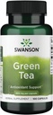 Swanson zöld tea kivonat kiegészítés - antioxidáns gazdag - 500 MG zöld tea levél por - 100 kapszula