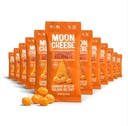 Moon Cheese Cheddar Hit It, 1 Ounce, 12-Pack, Crunchy, Protein- Rich Cheese Snack, Keto Friendly, 100% Real Cheese