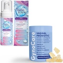 Terramed Just Think Comfort Vaginal Probiotic Gumies for Women + Illattalan női mosás - Dual Support for pH Balance, Odor Control, and Intimate Health
