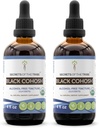 A Tribe Black Cohosh USDA Organic 124; Alcohol- Free Extract, High- Potency Herbal Drops) 124; Made from 100% Certified Organic Black Cohosh (Cimicifuga Racemosa) Dried Root 2x4 oz
