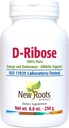NEW ROOTS HERBAL - D-Ribose Powder 250g - D Ribose Supplement - Atlétikai támogatás