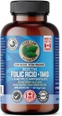 Tiszta Labs Vitaminok Bioaktív folsav 1 mg lassú lazítás, 55 GR