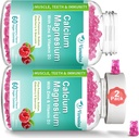 Hohe Absorption Calcium Magnesium Zink-Gummien mit Magnesium-Glycinat 400mg, Zucker freie Calcium-Magnesium-Ergänzung für Knochen & Zähne Stärke, Muskel-Funktion - Vegan, 120 Zähler