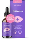 JoySpring gyógynövény libidó támogatás nőknek - Horny Goat Weed és Ashwagandha Folyékony cseppek - Maca Root, Fenugreek, és Red Ginseng a Wellness és a Vitality