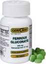 GeriCare Ferrous Gluconate 240mg 100 tabletta (6 darabos csomag)
