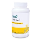 Klaire Labs SFI Health Serralase - Vegetarian Proteolitic Enzyme Blend with Serratia Peptidase & Bromelain for Digestion, Sourced from Papaya & Ananász, Hypoallergenic (90 Enteric Coated Tablets)