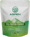 Aspen Naturals Pea Protein Powder 5 Lb - Izomnövekedés, emésztés, teljesség és szív-egészségügyi támogatás