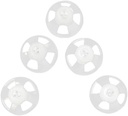 Hallássegítő fül Nyitott Domes 6mm 5- Pack Kényelmes PSAP (Személyes Hangerősítő termék) Kit Fül Tippek Láthatatlan, Tökéletes Open Air (Open fit), kivéve a RIC