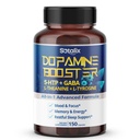 5- HTP + GABA L- Theanine + L- Tyrosine - Mood & Focus, Memory & Energy, Restful Sleep Support - USA Made & Tesztelt (150- napos ellátás (1-es csomag))