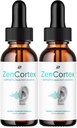 ZenCortex Tinnitus Fülcseppek - ZenCortex 24, Zen Cortex Folyékony cseppek, ZenCortex Vélemények, ZenCortex cseppek fül Relief (2 Pack - 2 hónap ellátás)