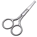 Kis olló Kerek Tip Design - Professional Grooming for Hair, Eyelash, Orr, Szemöldök Mészárlás, Mustache - Nem fáj az orrszarvúság
