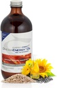 EnergyFirst Omega Energy Oil - Omega 3 és 6 Kiegészítés Flaxseed, Napraforgó, Szezám & Tökmag Seed Oil, Vegán Antioxidáns & 12oz