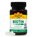 Country Life - Biotin High Potency, 5 mg - 60 Vegan kapszula