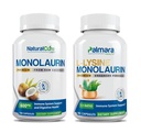 Természetes Cure Labs Bundle: Premium Monolaurin 600mg + L- Lysine + Monolaurin 1: 1 arány