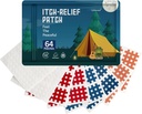 Bug Bite Itch Relief Patch for Kids (64 gróf), Road Travel Essentials for Kids, Natural Ingredients