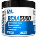 Evlution EVL BCAA Amino Acids Powder - BCAA Powder Post Workout Recovery Drink and Stim Free Pre Workout Energy - 5g Branched Chain Amino Acids Supplement for men - Nem ízesített