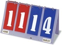 Tandem Sport 2 Digit Score Keeper - Score Flipper a röplabda, Kosárlabda, Baseball & Football - Tabletop Easy Flip eredménytábla
