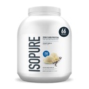 Izopure Zero Carb 100% tiszta tejsavó izolátum fehérje por, laktóz mentes, glutén mentes, Vitaminokkal, krémes vanília, 25 g fehérje Per szerving, 4,5 Lb, 66 adag (csomagolás május Vary)