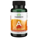 Swanson A-vitamin 10 000 NE (3000 µg RAE) Természetes táplálék csonthoz, bőregészséghez, látási támogatás és immunrendszer funkció - magas abszorpció A-vitamin 250 Softgel
