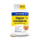 Enzymedica Digest, Full- Range, Everyday Digestive Enzimes, Kínálat Fast- Acting Gas & Bloating Relief, 240 gróf