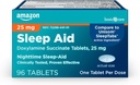 Basic Care Éjszakai alvássegítő tabletták felnőttek, Doxylamine succinate 25 mg, 96 gróf