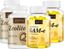 Zeolit detox kapszula (2 csomag) + SAM- e gumik (2 csomag)