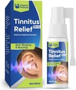 TUHIO Tinnitus Rëliëf csengő fülek, természetes hatékony tinnitus kezelés spray, 30 ml- kék