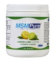 KALA EGÉSZSÉGÜGYI MOMPUR Lemon Lime Ízesített durva MSM Powder Flakes - US- made MSM for Joint Health, Skin Appearence, and Hair & Kail Support - 1 lb, Organic Sulfur