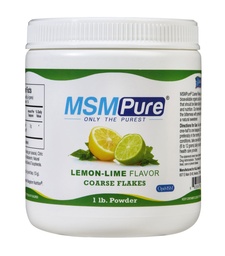 KALA EGÉSZSÉGÜGYI MOMPUR Lemon Lime Ízesített durva MSM Powder Flakes - US- made MSM for Joint Health, Skin Appearence, and Hair & Kail Support - 1 lb, Organic Sulfur