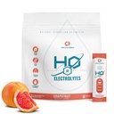 Cellutrex ® H2O Elektrolitok - Electrolyte Powder Drink Mix, Zéró Cukor, Természetes só hidratáló csomagok a helyreállításhoz és a wellness, Grapefruit, 20 Sticks