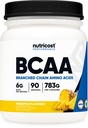 Nutricost BCAA por (ananász, 90 adag) - Optimális 2: 1: 1 arány