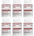 TURNER Új-Zéland Astaxanthin Power UAF1000 +, Anti-Aging, bőr, szem, idegrendszer, Izom Recovery, Immunszuppresszív antioxidáns kiegészítés, 12 mg Astaxantin, 180 Servings, 6 üveg