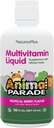 NaturesPlus Animal Parade Source of Life Children 's Liquid Multivitamin - Trópusi Berry Flavor - 30 fl oz - Whole Food Supplement - Vegetáriánus, Gluten- Free - 60 Servings