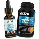 Lymphomatic Drainage Supplements Drops & Pills - Organic Lymphomatic Support Liquid Drops Cleanse Capsules with Echinacea, Ginger, Dandelion, Red Root Supplement Lymph Node Detox Cleanse System Draanse