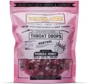 Vocal Eze Manuka Honey Strawberry UMF 10 + (MGO 265 +) Menthol Cough Drops (120) - 124; Lozenges for Sore, Horse, fáradtság, Dryness of Throat - 124; Voice Support, All Natural and Organic Ingredients