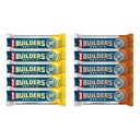 CLIF Builders - Chocolate Mogyoróvaj és Vanilla Almond Flavor - Variety Pack - Plant Based Protein Bars - Gluten Free - Non-GMO - Low Glycemic - 20g Protein - 2.4 oz. (10 gróf)