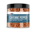 Földi eredetű elemek Cayenne Pepper 200 kapszula, tiszta és hígítatlan, nincs adalék