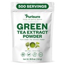 Szabadidős zöld tea kivonat porított tea Premium Zöld Levelek nem édesített Vegán Tea Latte & Smoothie recept All- Természetes antioxidáns zöld tea por EGCG & Polifenolok 500 szervadékok