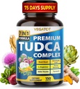 VEGATOT TUDCA Support Formula - Tauroursodeoxycholic Acid Complex Beet Root, Turmeric & Milk Thistle - Cellular Support & Daily Wellness - 90 kapszula - Made in USA