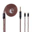 YINYOO Earphone csere kábel 16 Magok egykristályos réz kábel fülhallgató kábel a kz zst zs10-pro zsn- pro- x edx- pro zs10- pro- x dqs cca CRA c10 c12 (2pins, 3.5mm Jack)