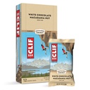 Clif Bars - Energy Bars - White Chocolate Macadamia Nut Flavor - Organic Oats - Plant Based Food - Vegetáriánus - Kosher (2.4 Ounce Protein Bars, 12 gróf) Packaging May Vary